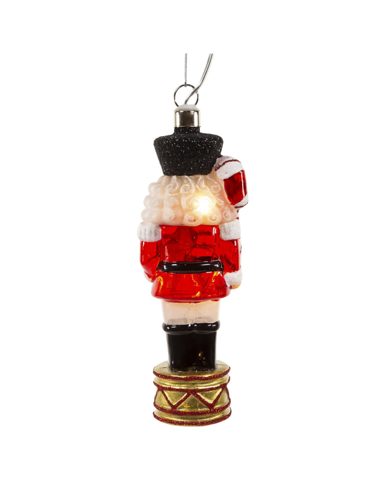 Kurt Adler Illuminated Gems USB LED Lighted Nutcracker Ornament