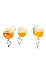 Kurt Adler Glass Beer Glass With Sayings 3 Assorted