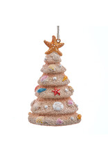 Kurt Adler Sand Christmas Tree Ornament 3.5 Inches