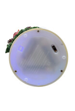 Kurt Adler Snow Globe Water Lanterns LED Cardinal Candle B/O