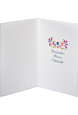 PAPYRUS® Day of the Dead Card Remember Honor Celebrate Colorful Skull