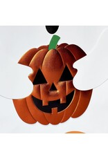 PAPYRUS® Halloween Gift Bag  Medium 7x9x4 Ghost W Pumpkin