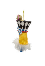 Kurt Adler Holly Hats Alice In Wonderland Ornament 7” Alice Hat