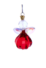 Kurt Adler Krystal Wishes Birthstone Angel Ornaments JANUARY