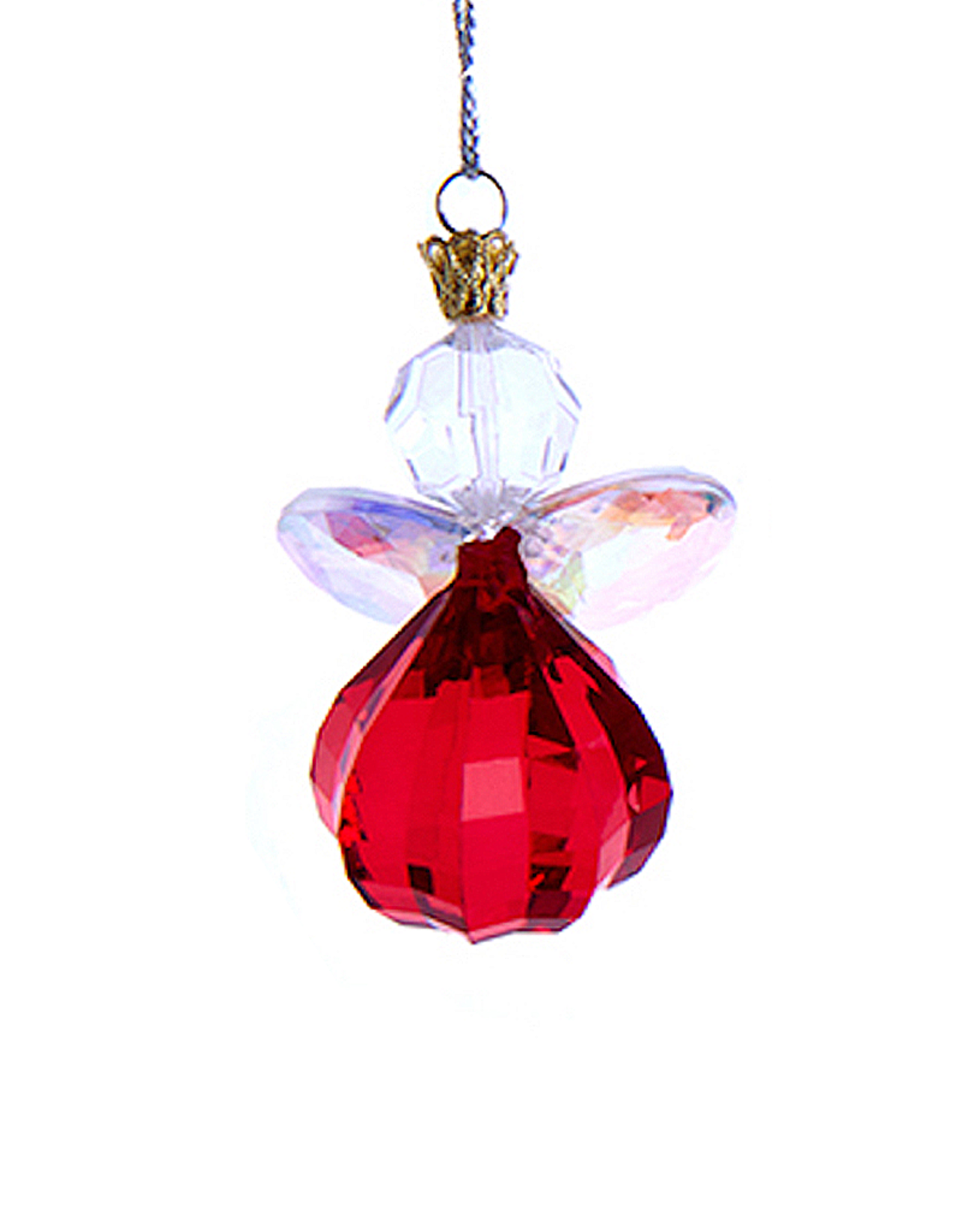 Kurt Adler Krystal Wishes Birthstone Angel Ornaments JANUARY