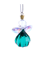 Kurt Adler Krystal Wishes Birthstone Angel Ornaments MAY Kurt Adler Krystal Wishes Birthstone Angel Ornaments MAY