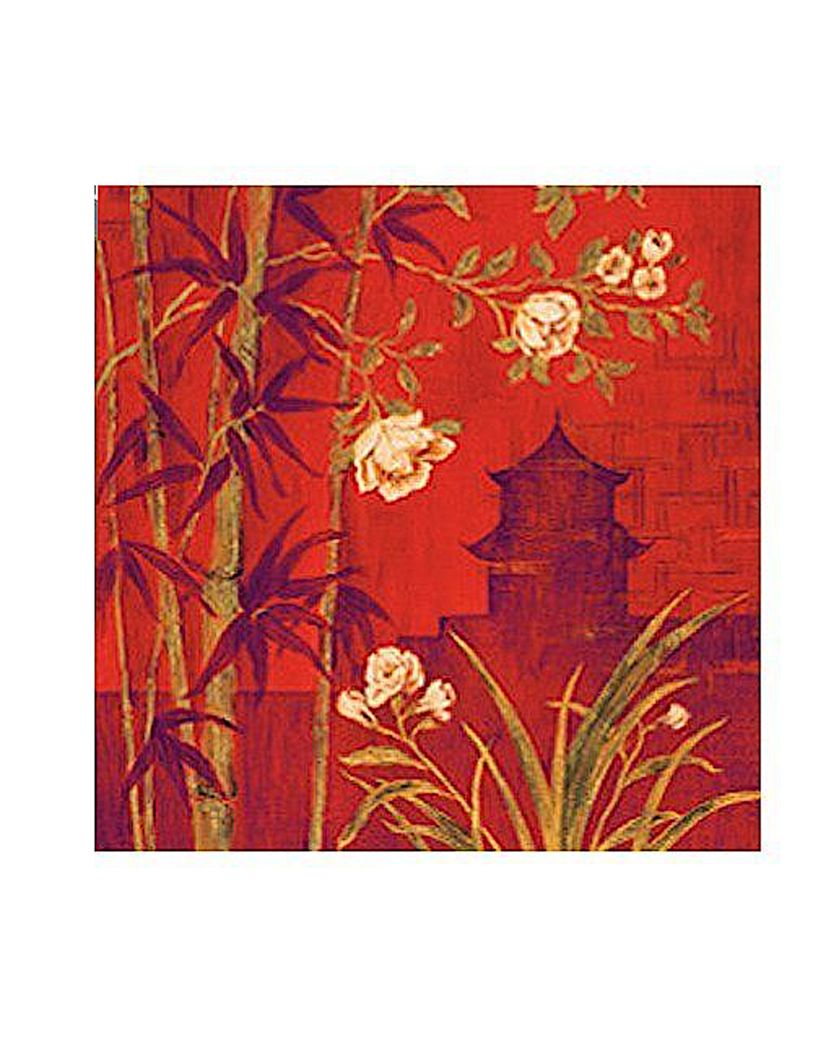 PPD Paper Product Design Bamboo Garden Cocktail Napkins 20ct