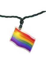 Kurt Adler UL 10-Light Gay Pride Flag Light Set