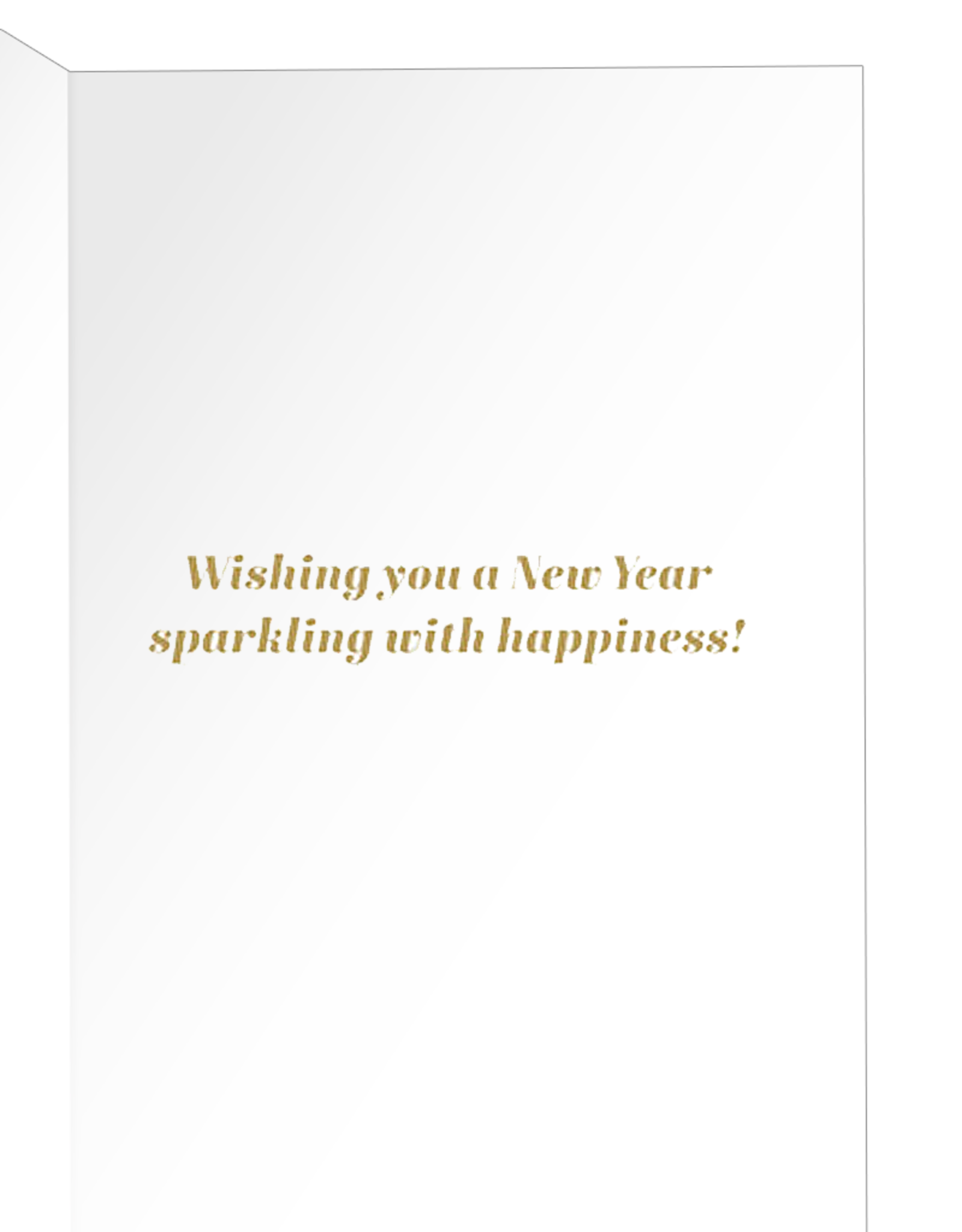 Caspari New Years Cards Happy New Year Foil Card