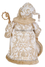 Karen Didion Gilded Elegance Santa Figure 19 Inches