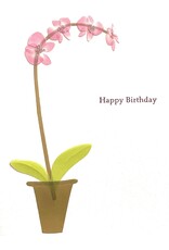 PAPYRUS® Birthday Card Pink Orchid