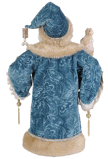 Karen Didion Coastal Santas Ocean Blue Santa 17 Inch