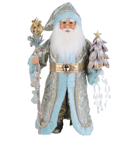 Karen Didion Coastal Santas Coastal Opulence W Staff Santa