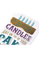 PAPYRUS® Birthday Card Candles On Top Of Your Cake