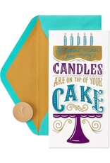 PAPYRUS® Birthday Card Candles On Top Of Your Cake