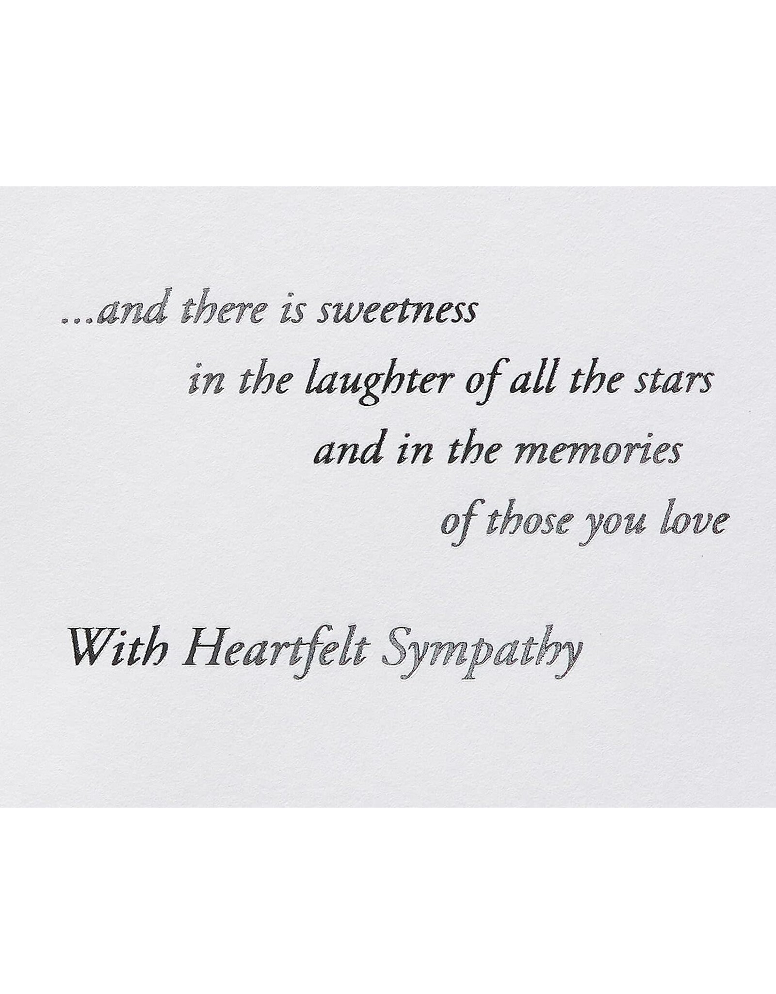 PAPYRUS® Sympathy Card One Of The Stars - Little Prince Quote