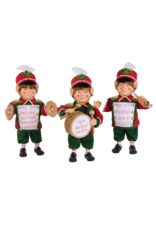 Karen Didion Christmas Elves Musical Elf Set of 3
