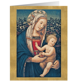Caspari Madonna And Child Boxed Christmas Cards 16pk