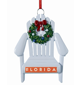 Kurt Adler Florida Adirondack Chair Souvenir Ornament