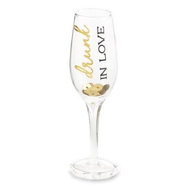 Mud Pie Wedding Champagne Flute Set