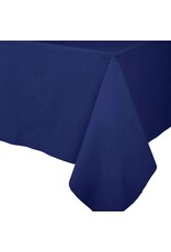 Caspari Paper Linen Solid Table Covers In Navy Blue