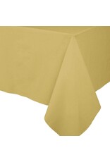 Caspari Paper Linen Solid Table Covers In Gold