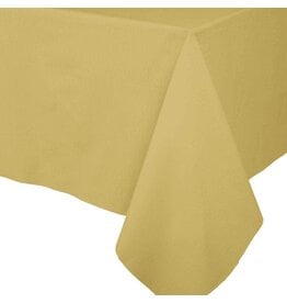 Caspari Paper Linen Solid Table Covers In Gold