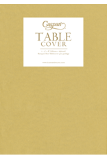 Caspari Paper Linen Solid Table Covers In Gold