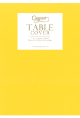 Caspari Paper Linen Solid Table Covers In Yellow