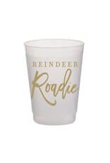 Rosanne Beck Frost Flex Cups 8pk Christmas Reindeer Roadie