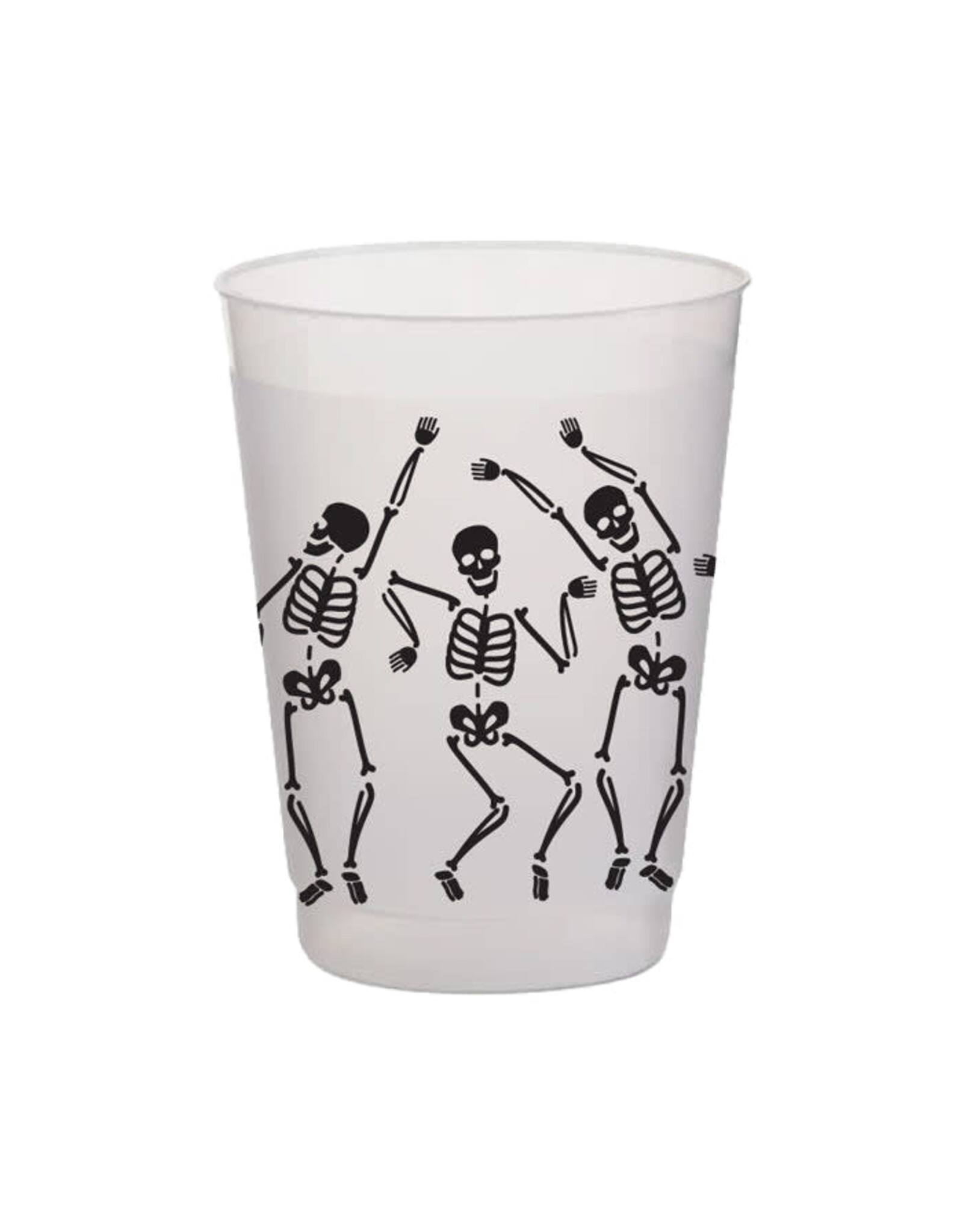 Frost Flex Cups 8pk Halloween Dancing Skeletons Digs N Gifts