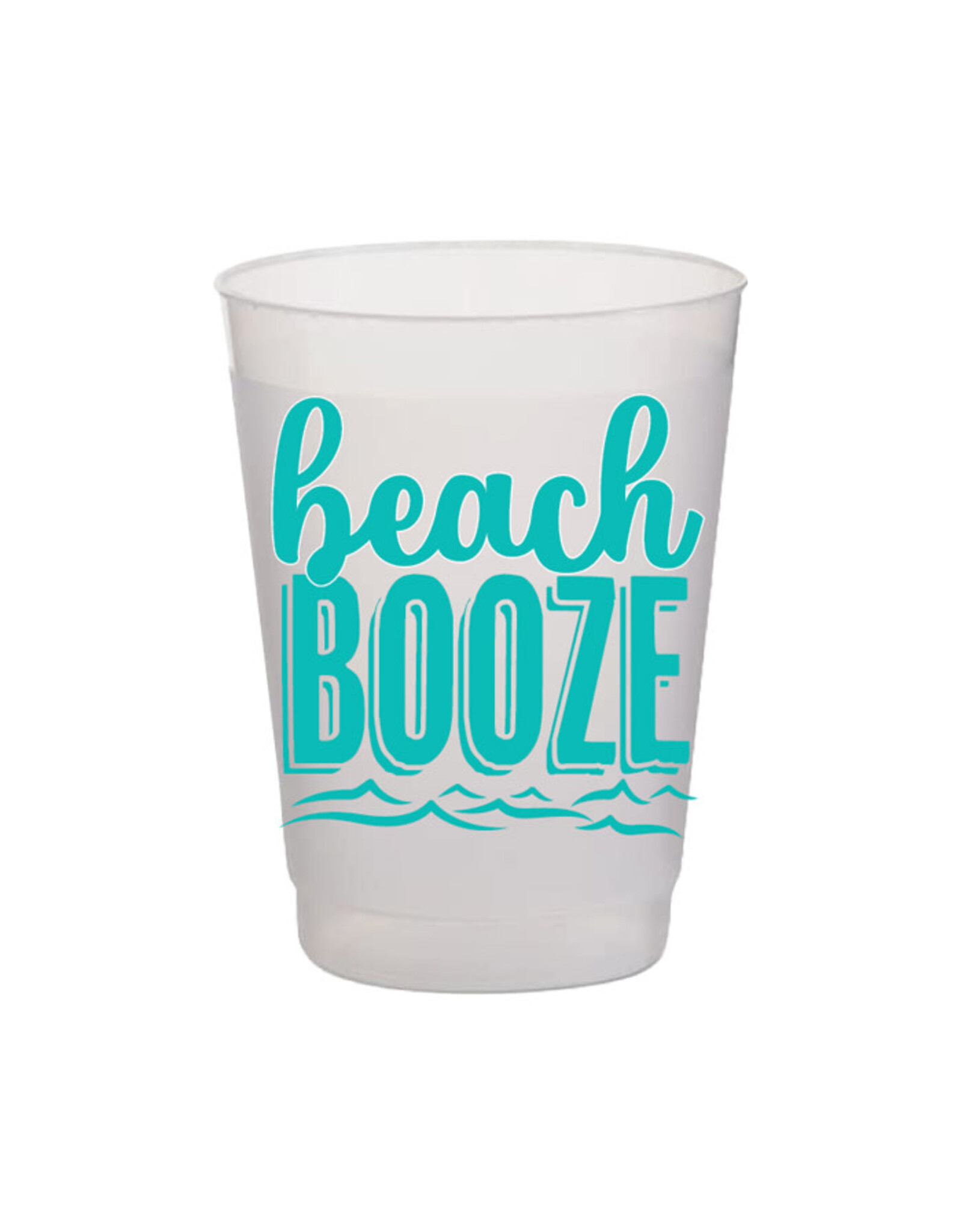 Rosanne Beck Frost Flex Cups 8pk Beach House Beach Booze