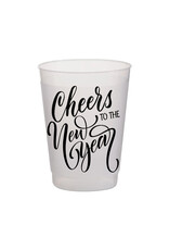 Rosanne Beck Frost Flex Cups 8pk Happy New Year Cheers To The New Year