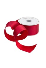 Caspari Red Reversible Wired Ribbon 6 Yard Spool