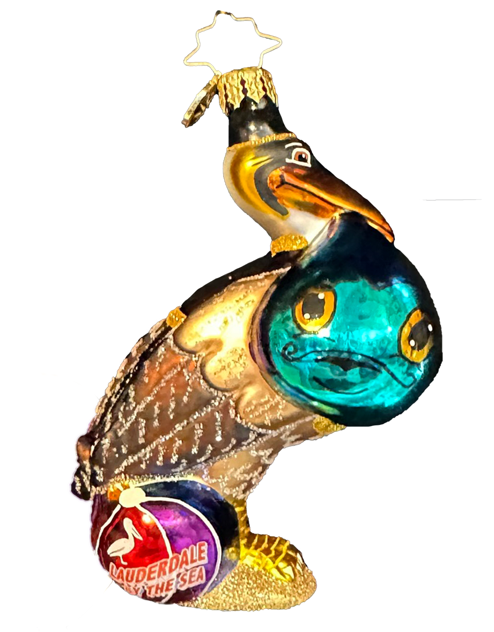Christopher Radko "Laudy" By The Sea Lauderdale-By-The-Sea Ornament