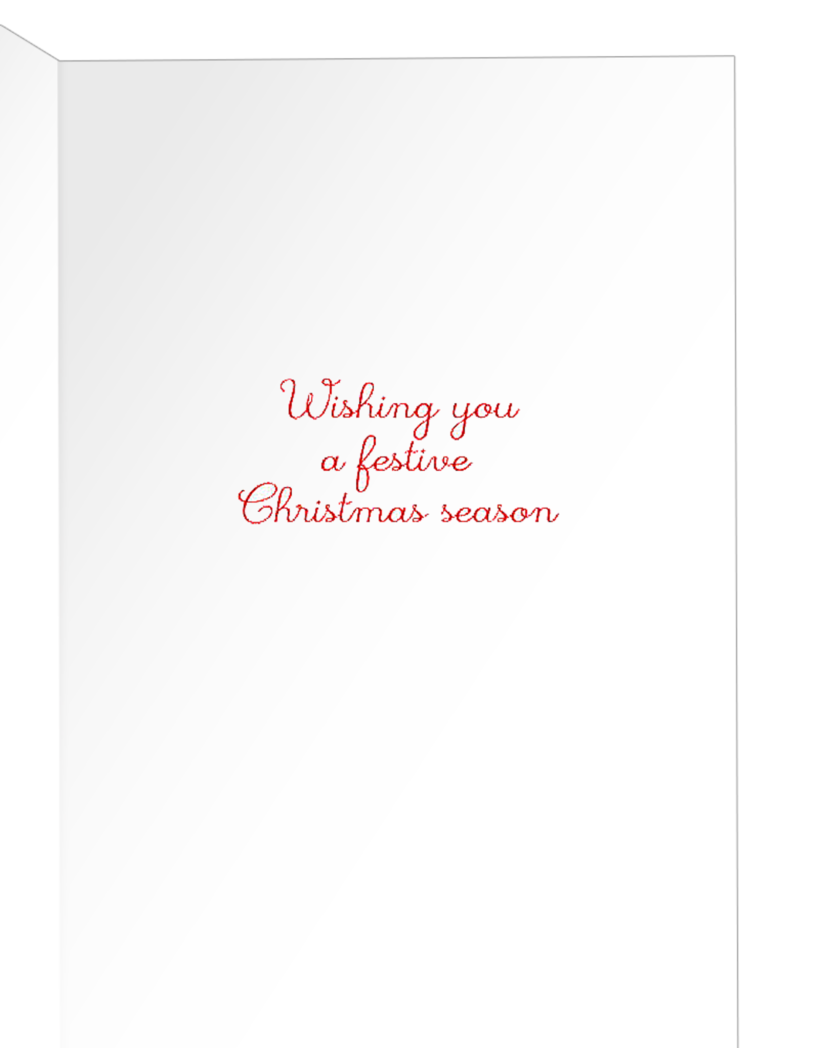 Caspari Boxed Christmas Cards 16pk Christmas Cheer With Santa
