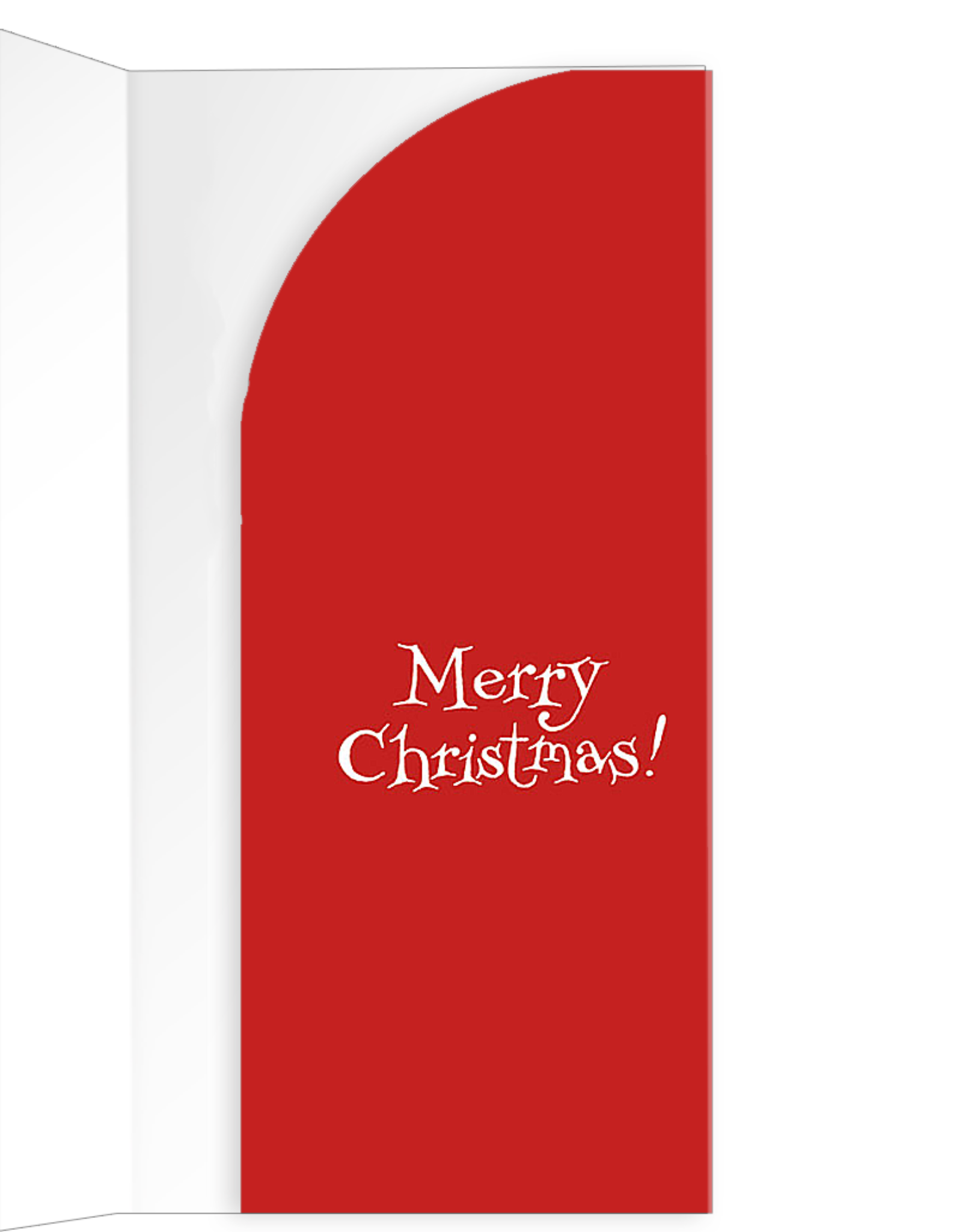 Caspari Christmas Money Holder Cards 4pk Santa And Reindeer w Envelope