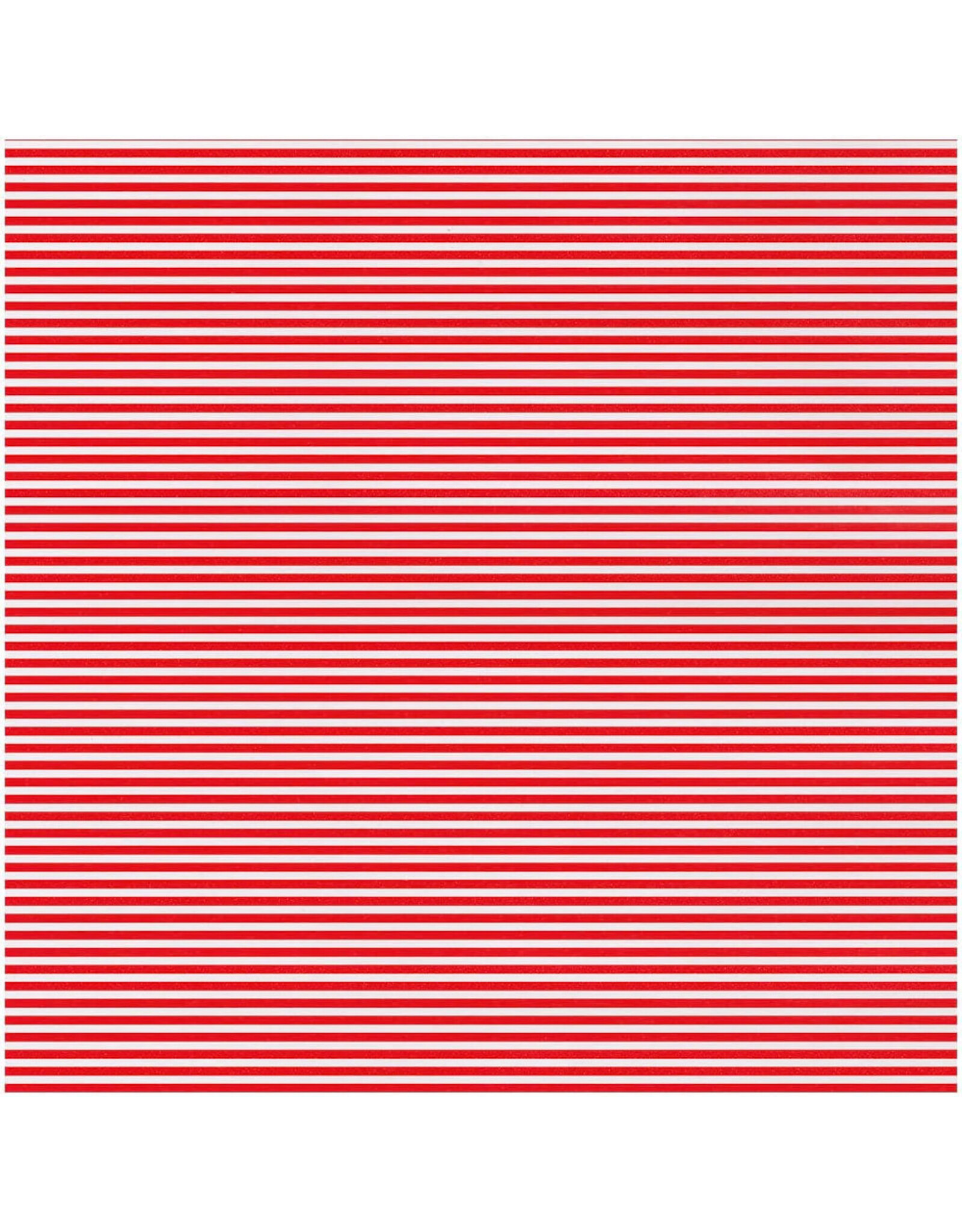 Gift Wrapping Paper 8ft Roll Oxford Stripe Red Digs N Gifts