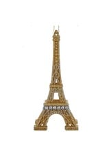 Kurt Adler Paris Eiffel Tower Glitter Ornament - G