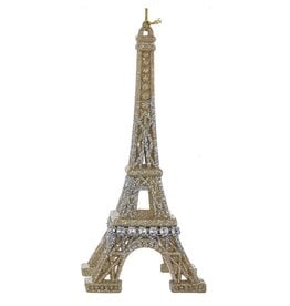 Kurt Adler Paris Eiffel Tower Glitter Ornament - SG