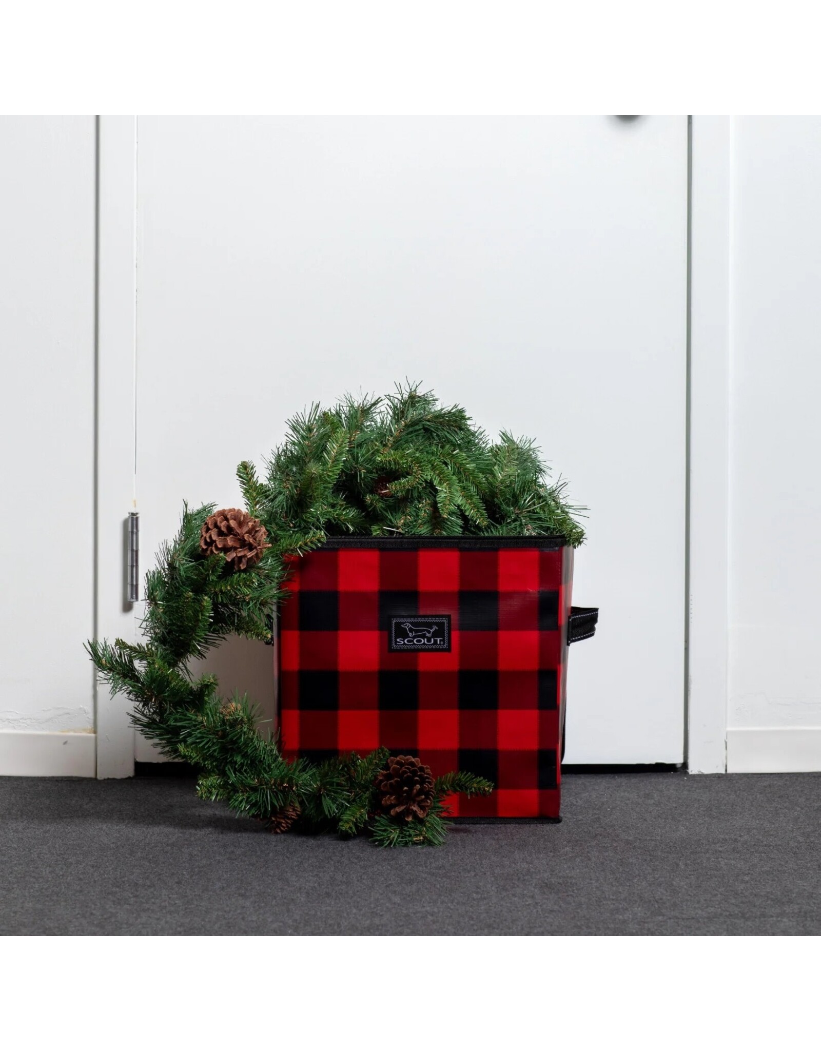 Scout Bags Ornament Storage Bin Flanel no 5 Joy Box
