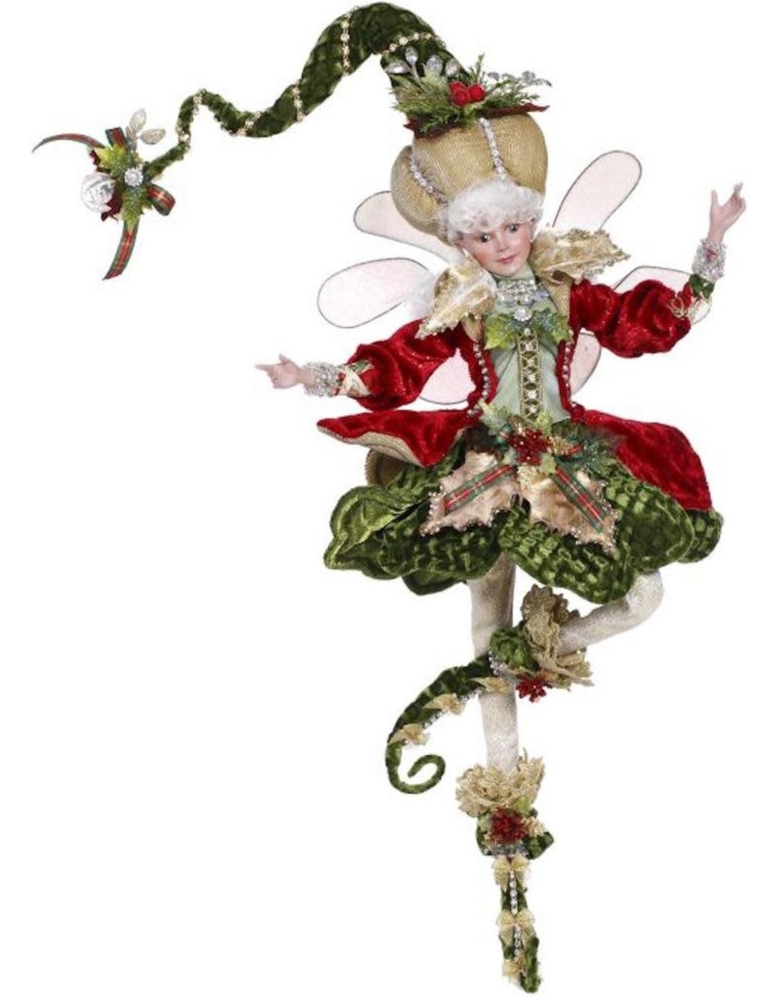 Mark Roberts Fairies Christmas Holly Belle Princess Fairy MD 21 inch