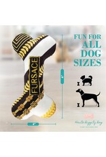 Haute Diggity Dog Fursace Bone Squeaker Dog Toy LG