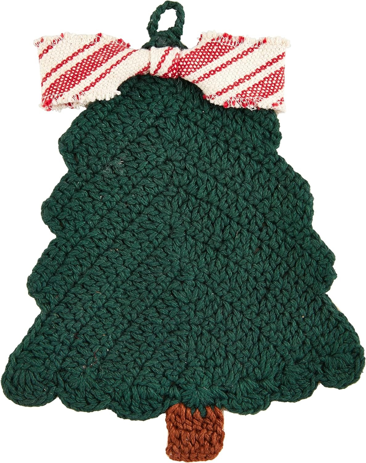 Christmas Pot Holders Crochet Christmas Tree Pot Holder Digs N Gifts