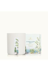 Cyprus Sea Salt Poured Candle In Glass Jar 8 Oz