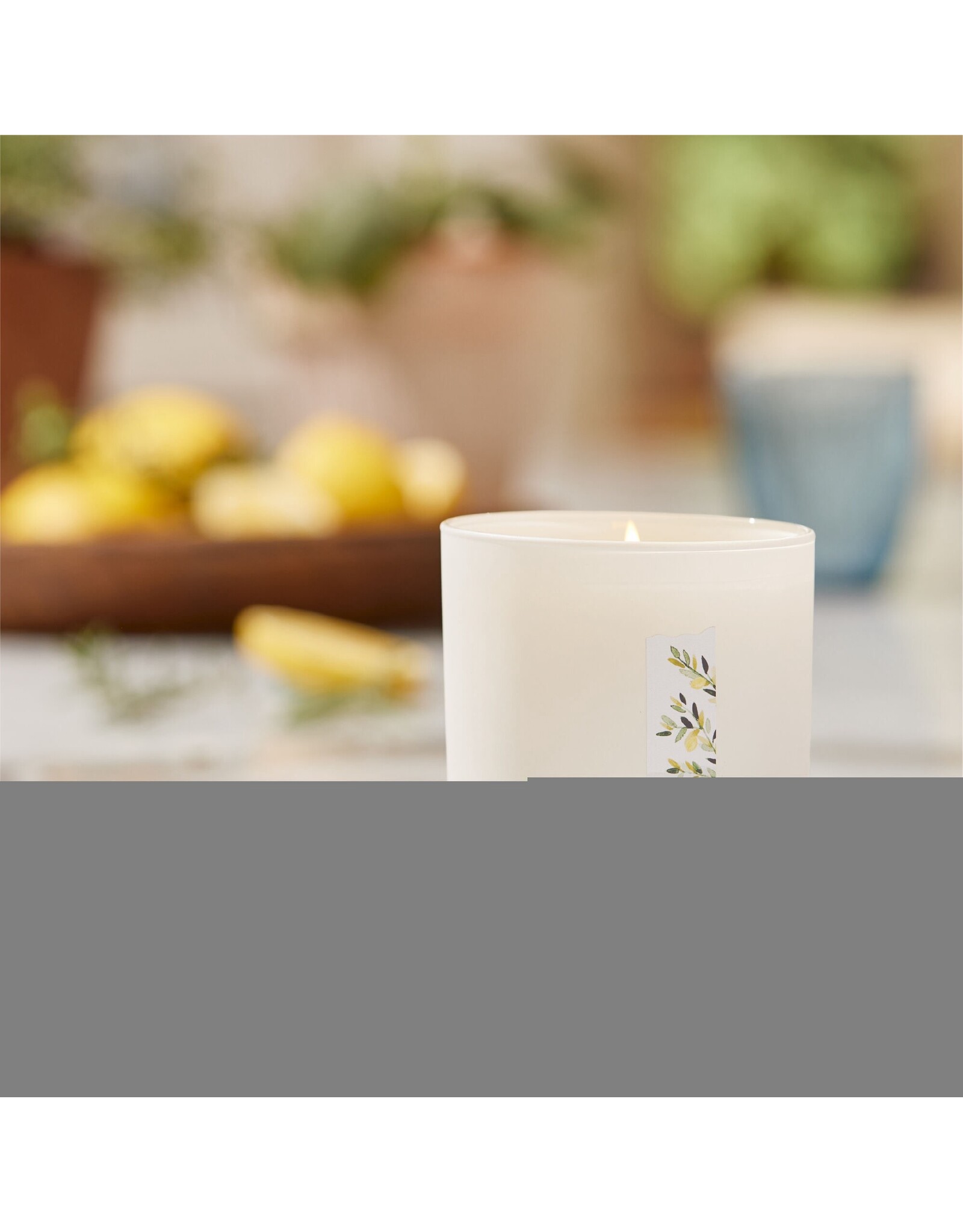 Cyprus Sea Salt Poured Candle In Glass Jar 8 Oz