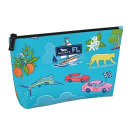 Scout Bags s Twiggy Makeup Bag In Florida Pattern