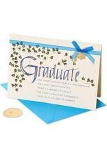 PAPYRUS® Graduation Card Calligraphy And Ivy