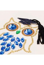 PAPYRUS® Graduation Card Die-Cut Blue Jeweled Grad Owl