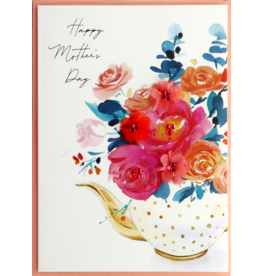 PAPYRUS® Mother's Day Card Floral Teapot